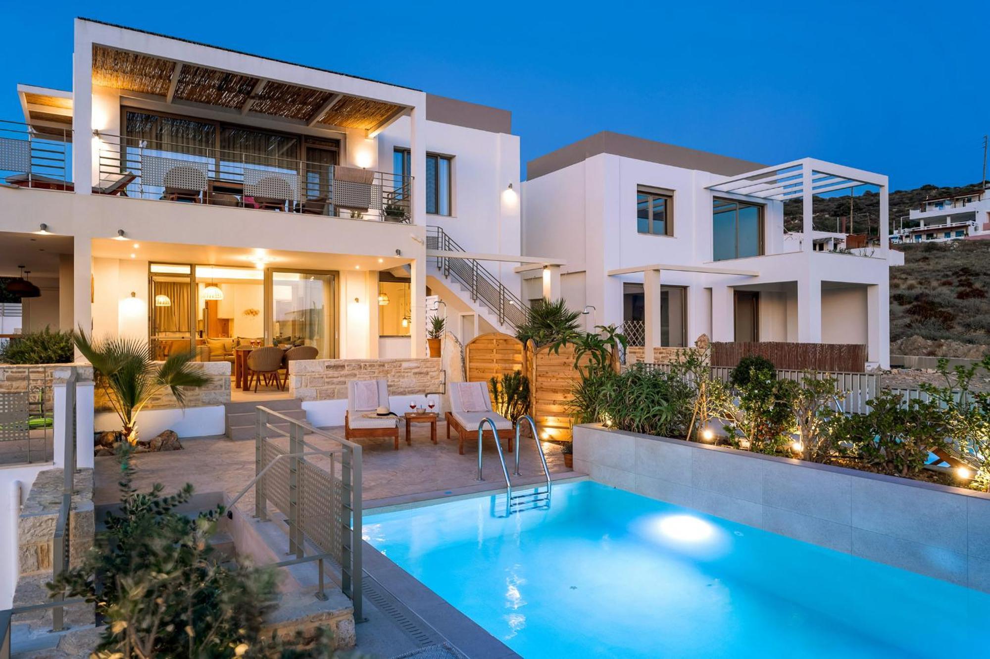Ammokrinos Luxury Homes,150M From The Beach Каламаки Экстерьер фото